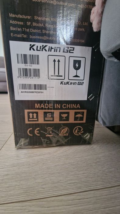 Hulajnoga elektryczna kukirin g2  2025 NOWA