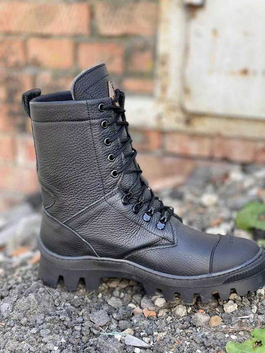 Зимові тактичні військові берці 40-46р койот/чорний чоловічі берці