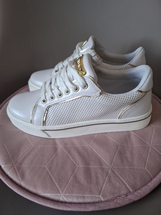 Sneakersy Liu Jo skórzane