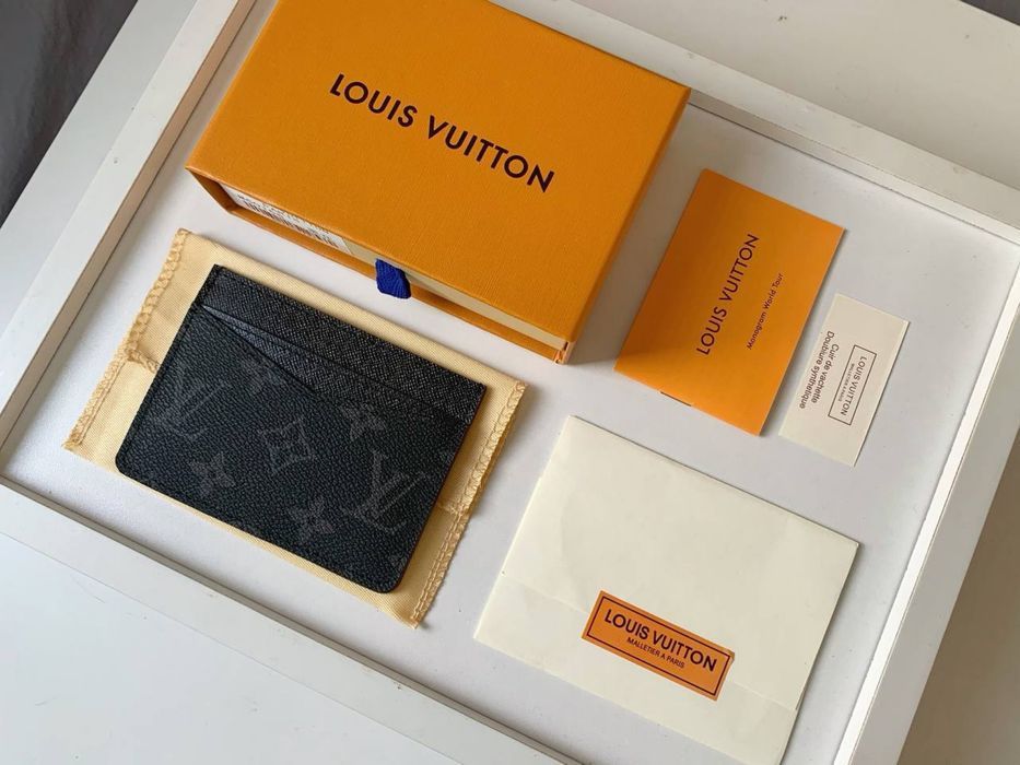 Чоловічий картхолдер louis vuitton мужской картхолдер луи виттон