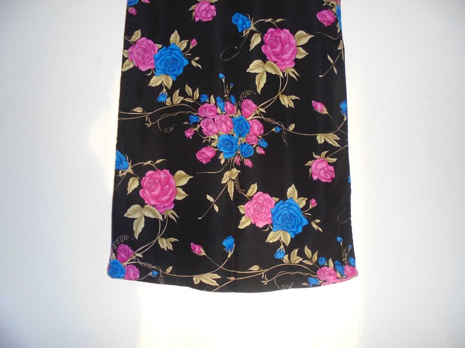 vestido de senhora com flores