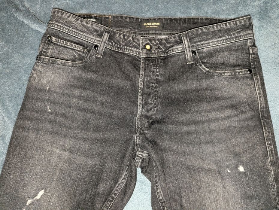 джинси чорні slim fit слим фит