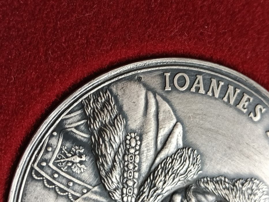 Medal platerowany Jan III Sobieski