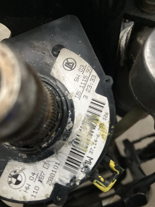 BMW E39 - kumna kierownicza elektryczna czujnik kąta skrętu
