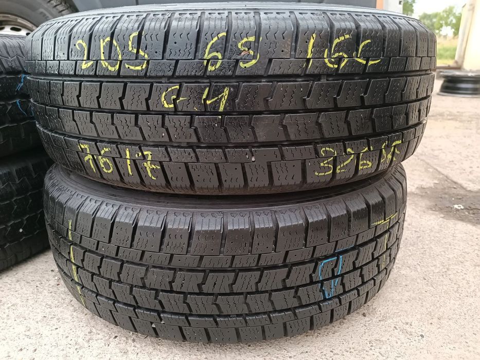 205/65R16C 107/105T Opony Zimowe Zima GOODYEAR Cargo UltraGrip 2 CUP-2 7,5mm Legnica ALU-RAD 205/65