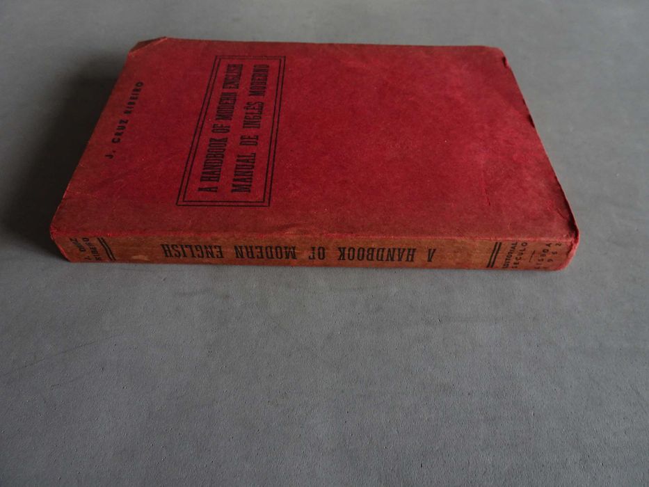 Livro J. Cruz Ribeiro - Manual de Inglês Moderno