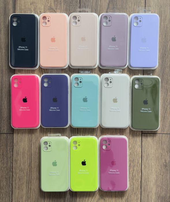 Закритий низ Silicone case для Iphone чехол силіконовий на айфон 11