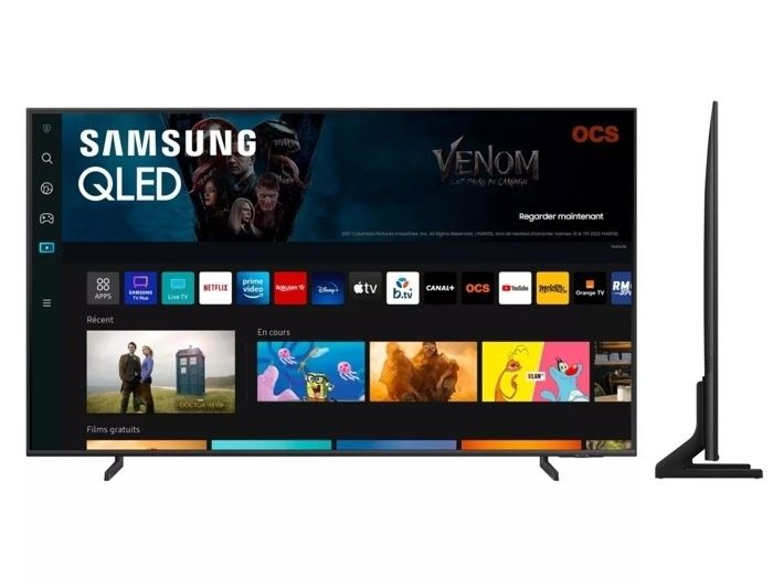75 дюймов Qled 120Hz  Samsung 75Q70CAUXUA Smart WI-FI T2S2 Bluetooth HDR