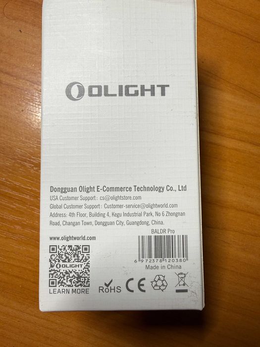 Ліхтар підствольний з ЛЦВ Olight Baldr Pro для АК, AR15 на пікатінні