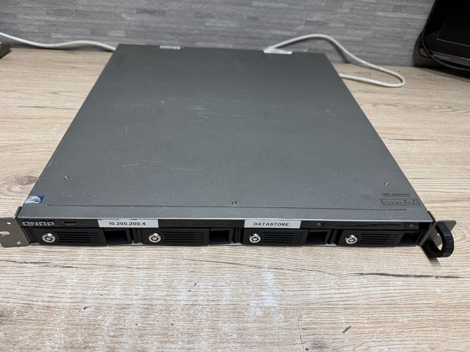 QNAP TS-459U-RP+ 1U Rack NAS, 2×2TB HDD
