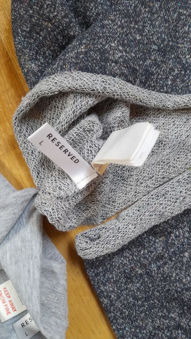 Paka czapka komin bawełna reserved sinsay L 5 10 15  wiosna lato