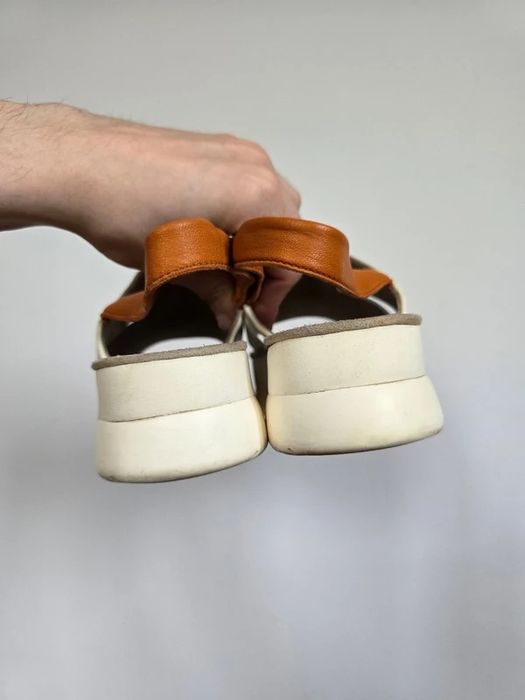 Sandały Camper Platform rozm. 40 skórzane na grubej podeszwie