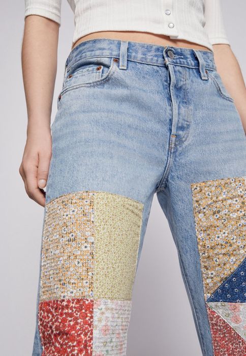 Джинси прямого крою Levi's 501 90-х років світло-блакитного кольору