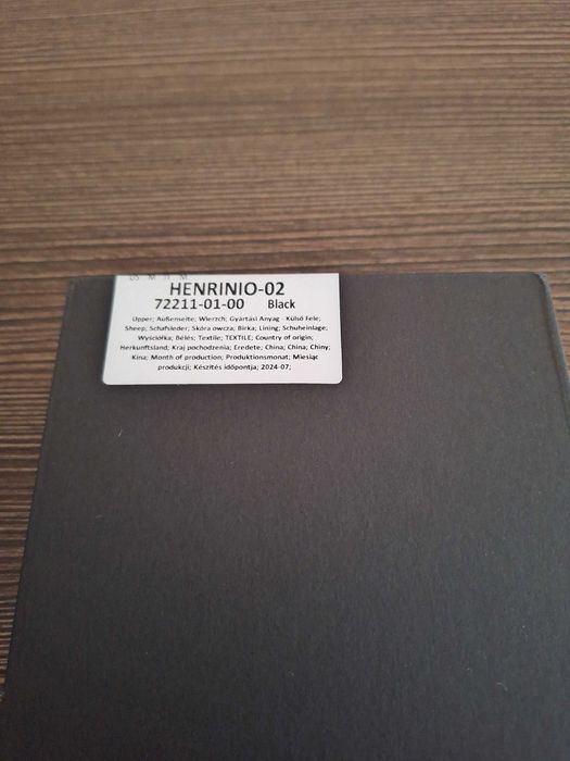 Rekawiczki skórzane meskie Kazar - nowe