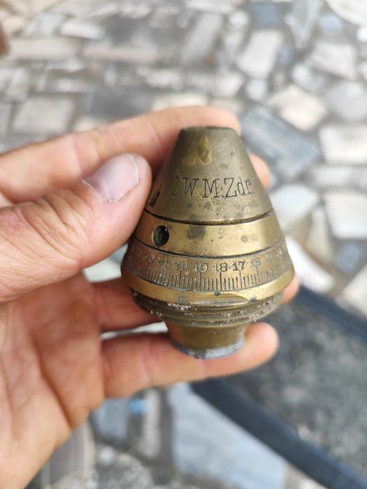 Espoleta segunda guerra mundial alemã desativada