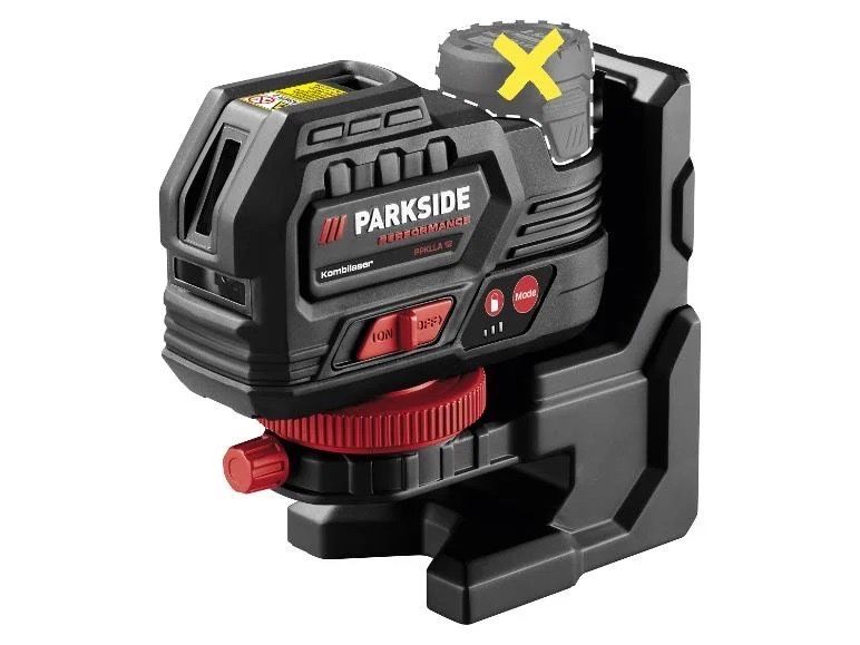 Laser de linhas cruzadas Parkside Performance 12v
