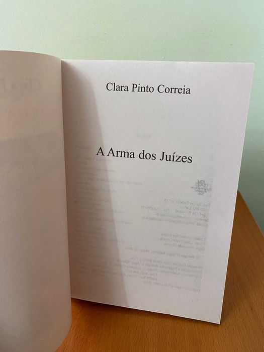 A Arma dos Juízes - Clara Pinto Correia