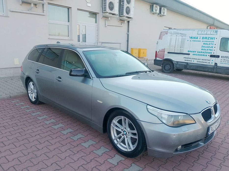 BMW Seria 5 E61 2.0 163KM Diesel Kombi Automat Xenon