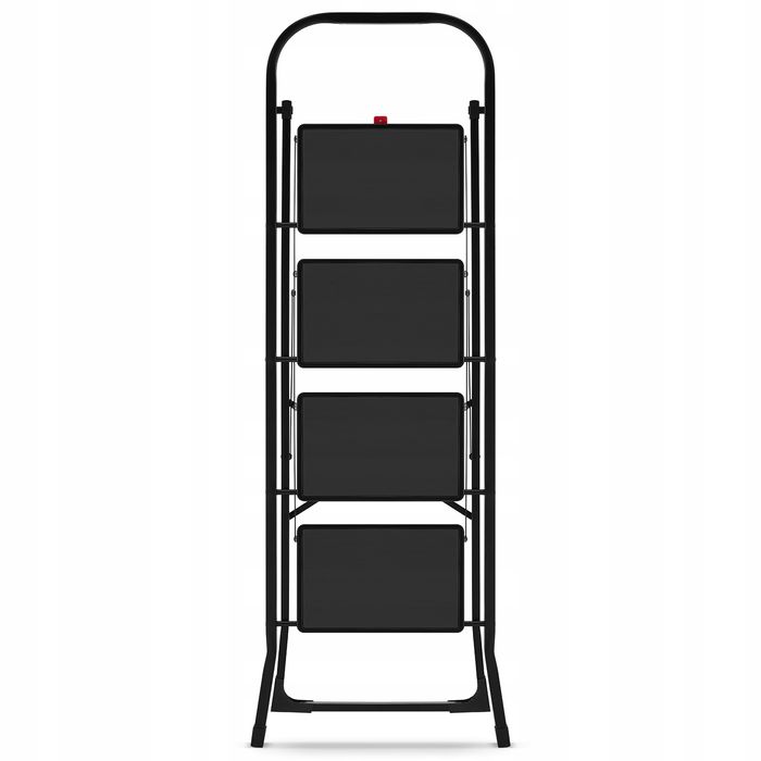 Drabina domowa składana stalowa drabinka schodki 4 stopnie HIGHER