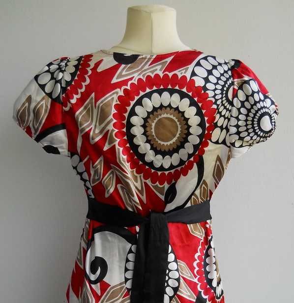 NEW LOOK piękna Elegancka Satynowa Tunika 42