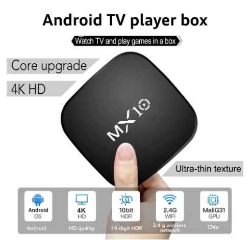 Android TV Box Mini MX10 – 4K