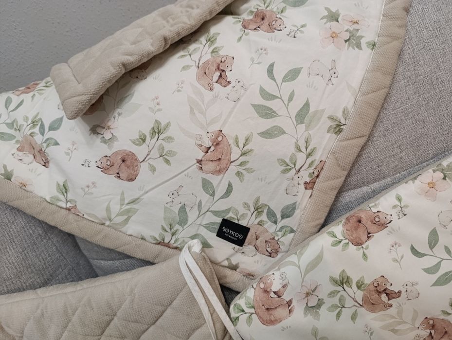 Ochraniacz, poduszeczka i kołderka