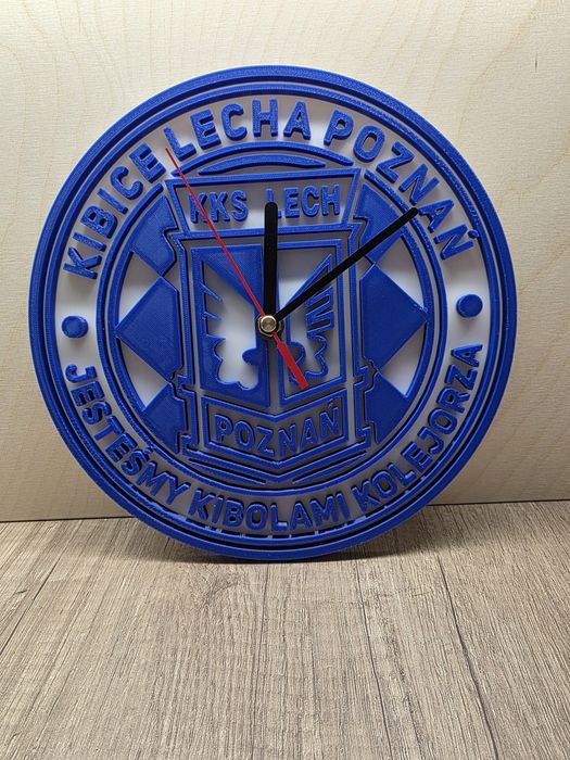 Zegar Kks Lech Poznań kibolski