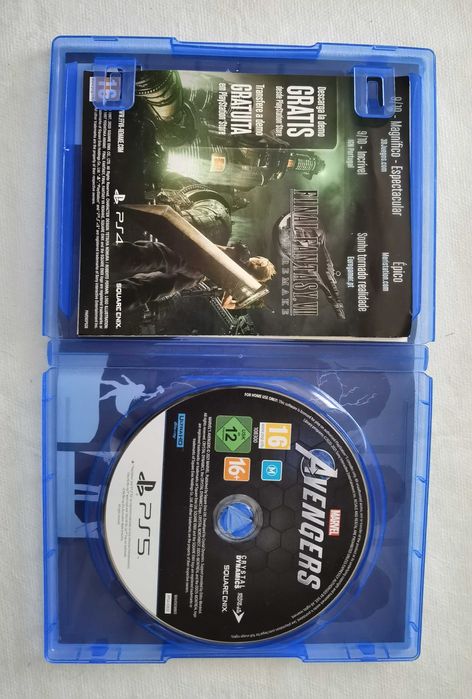 Avengers - ps5 (capa em português/espanhol)