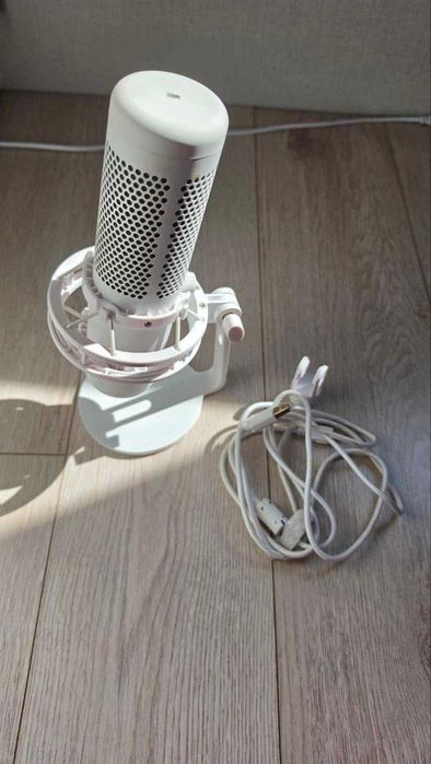 мікрофон HyperX QuadCast S White (RGB)