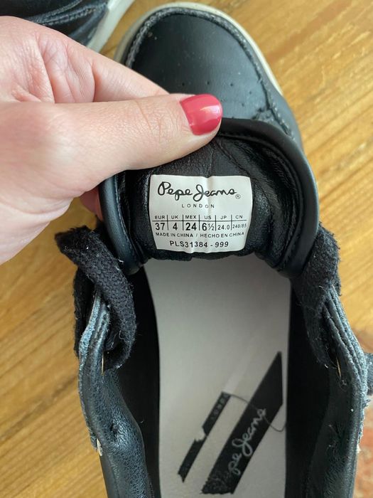 Ténis casual Pepe Jeans preto