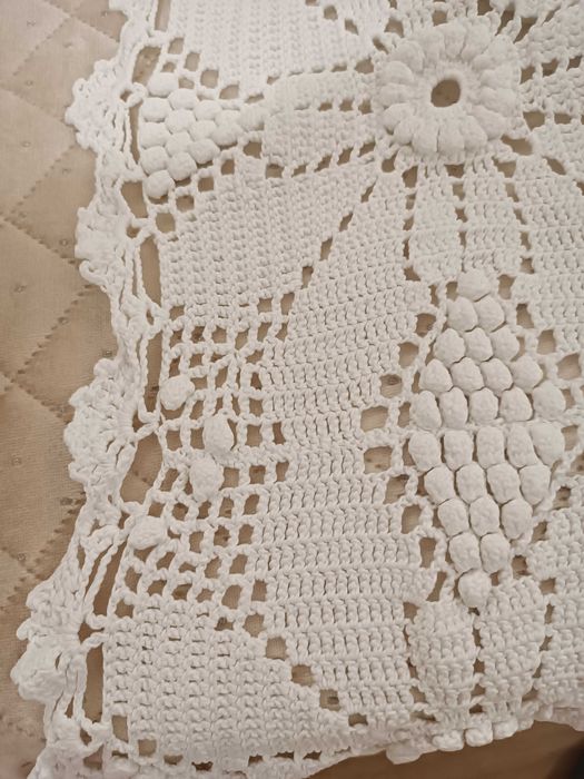 Colcha em crochê