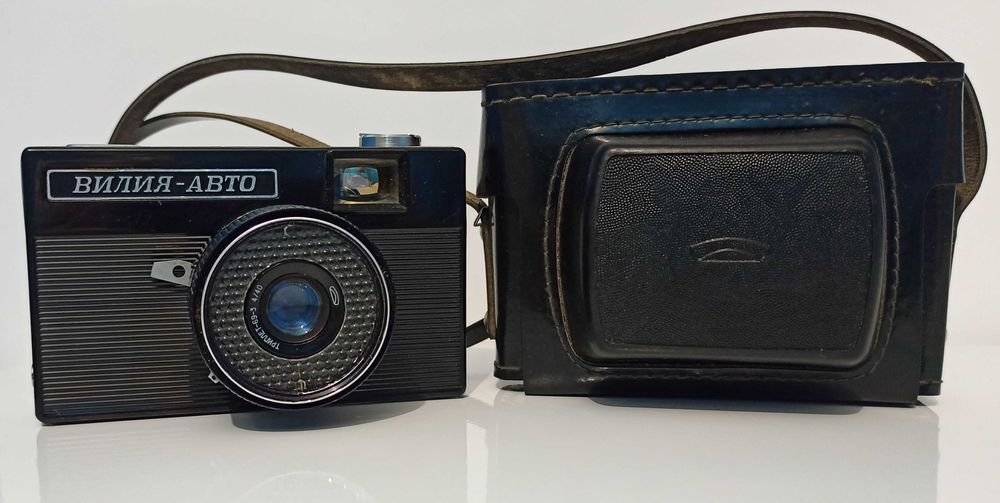 Фотоаппарат плёночный Вилия-Авто с чехлом