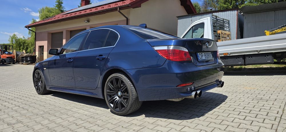 Bmw e60 523i,  177 KM, 2006 rok, stylizacja na M5