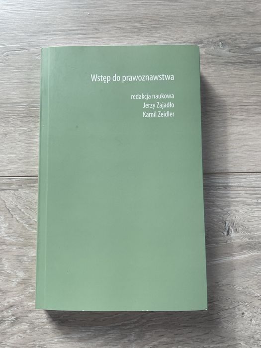 Wstęp do prawoznawstwa Zeidler Zajadło