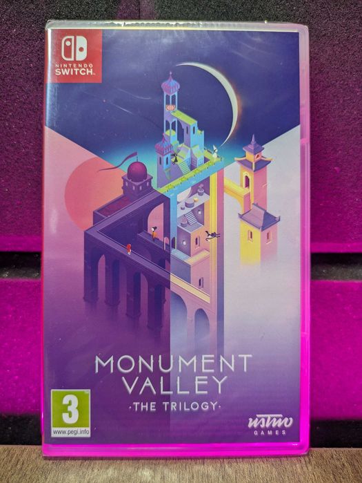Monument Valley The Trilogy Switch Nintendo Switch - trzy gry, pakiet, zestaw pięknych gier logicznych