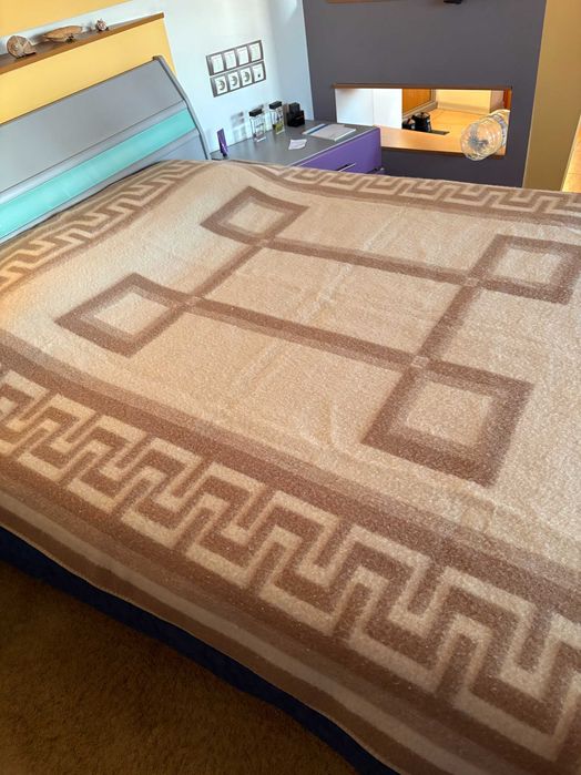 Одеяло из овечьей шерсти евро