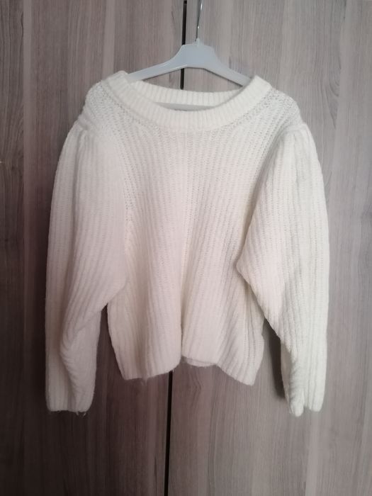Kremowy krótki sweter Brave Soul XS