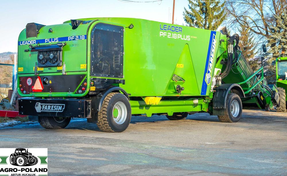 Самохідний кормозмішувач FARESIN LEADER PF2.18 PLUS ECOMIX - 2019 рік
