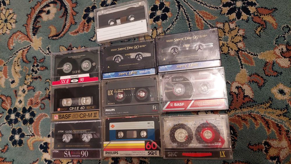 Kasety magnetofonowe 10szt. sony,tdk,maxell,philips,basf - 2