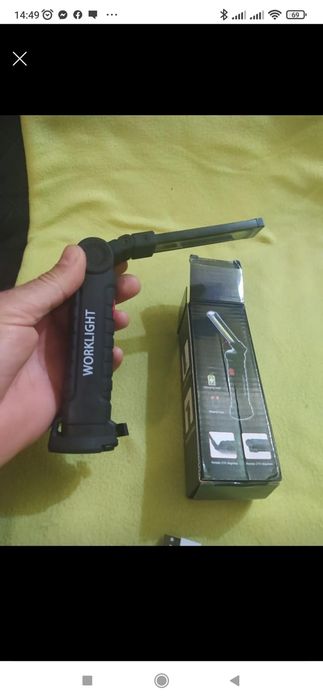 Lanterna Led recarregável nova