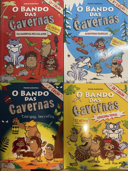 Livros Bando das Cavernas