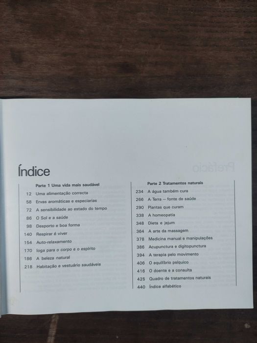 Livro "A Saúde pela Natureza"