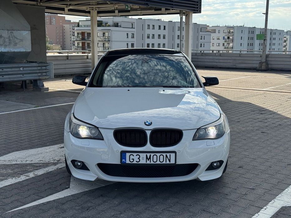 BMW Seria 5 BMW E60 550i / Polift / 4.8 V8 367KM LPG / M-Pakiet / Sportowa skrzyni