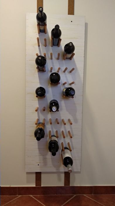 Garrafeira Original de parede, vertical 48 garrafas