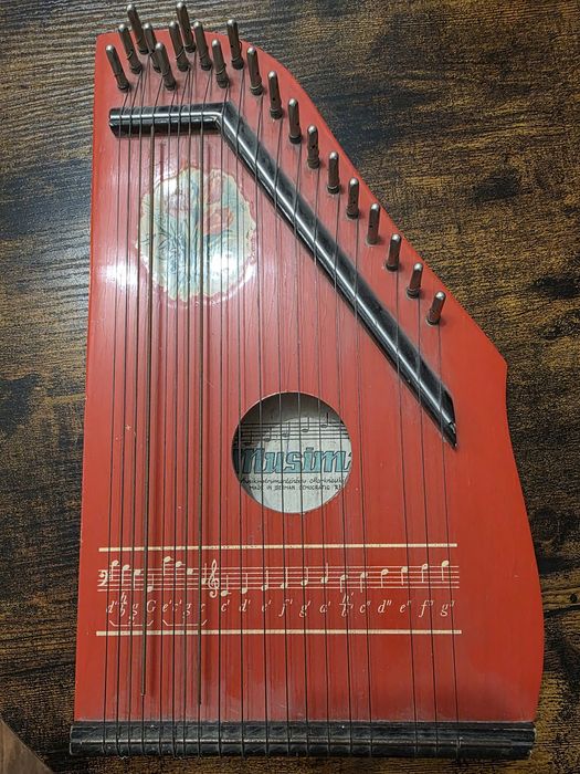 Cytra MUSIMA – NRD (DDR) – instrument strunowy vintage Szczawno-Zdrój ...