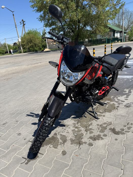 Продам новий мотоцикл 150 форте 3500 тис пробігу