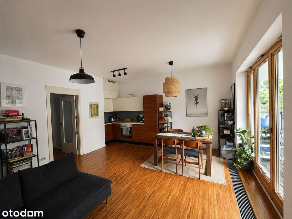Apartament w parku: 2-pokojowy z ogrodem, 2xgaraz, spiżarka i komórka