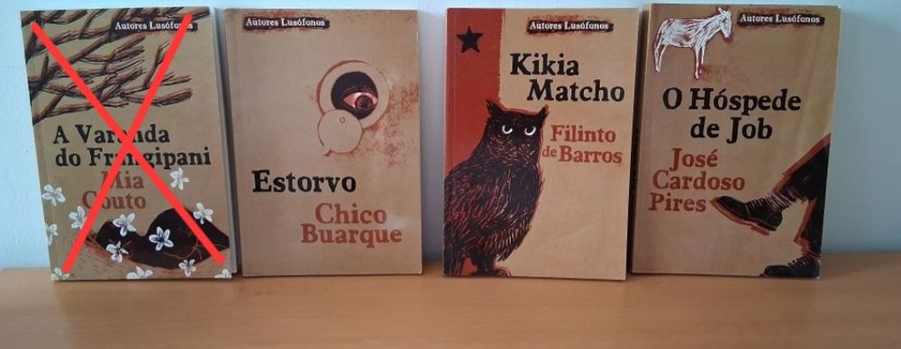 Livros de Chico Buarque, Filinto de Barros e José Cardoso Pires