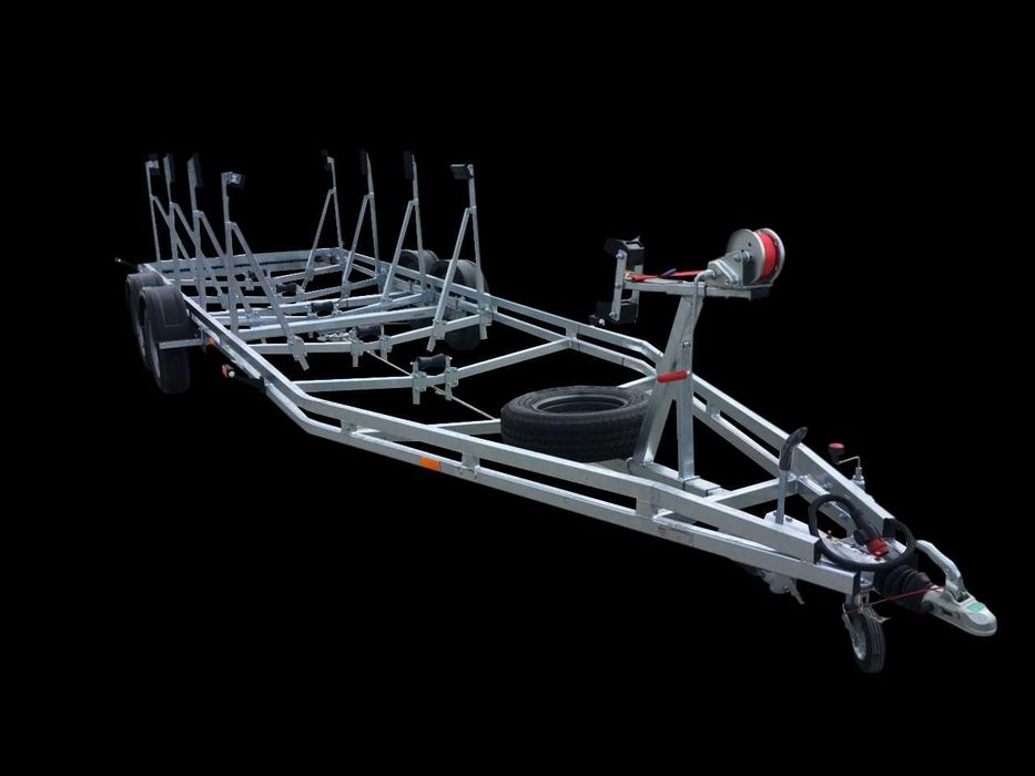 Nowa przyczepa podłodziowa PP-3000 KIL, DMC 3000 kg, ładowność 2400 kg