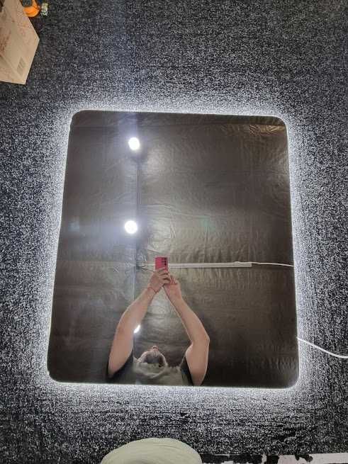 ЦІНИ ВІД ВИРОБНИКА! Дзеркало з лед підсвіткою прямокутне Tezza